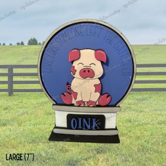 Pig "Live like someone left the gate open"