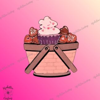 Cupcakes and Cookies Basket