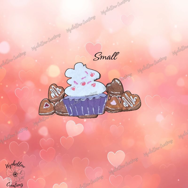 Cupcake and Chocolate Basket Insert