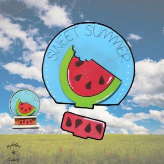 Sweet Watermelon Summer Interchangeable Snow Globe