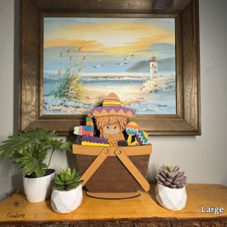 Cinco de Mayo Wood Décor & Interchangeable Inserts