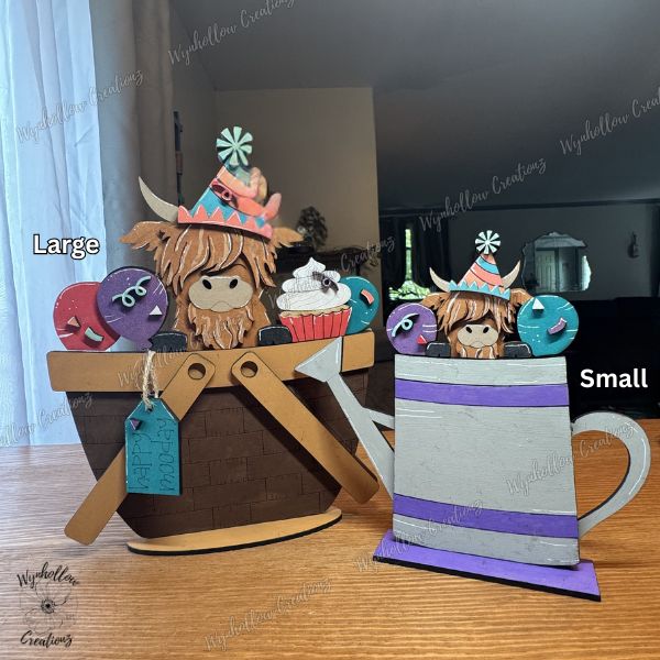 Happy Birthday Highland Cow