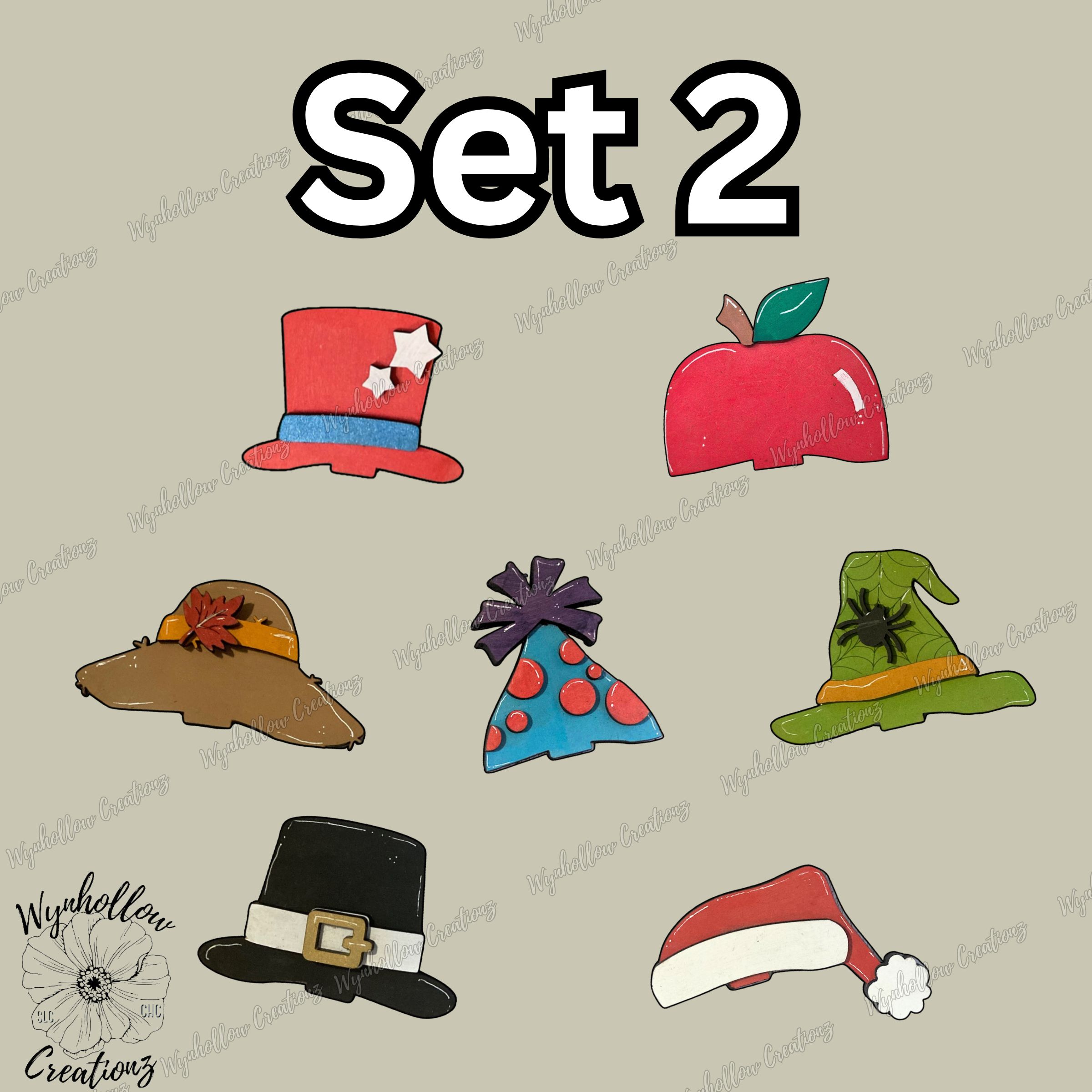 Interchangeable Animal Hat set 2nd half Year